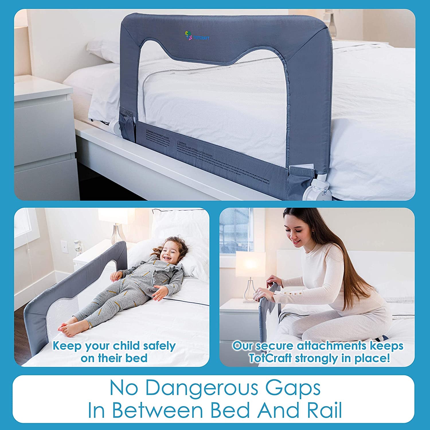 Toddler/ Kids Bed Rails Guard – Universal Baby & Children Bed Rail